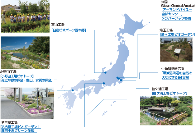 当社での生物多様性の取り組み