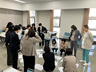 A scene of Women's Leadership Program