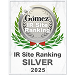 Gomez / IR Site Ranking SILVER 2025