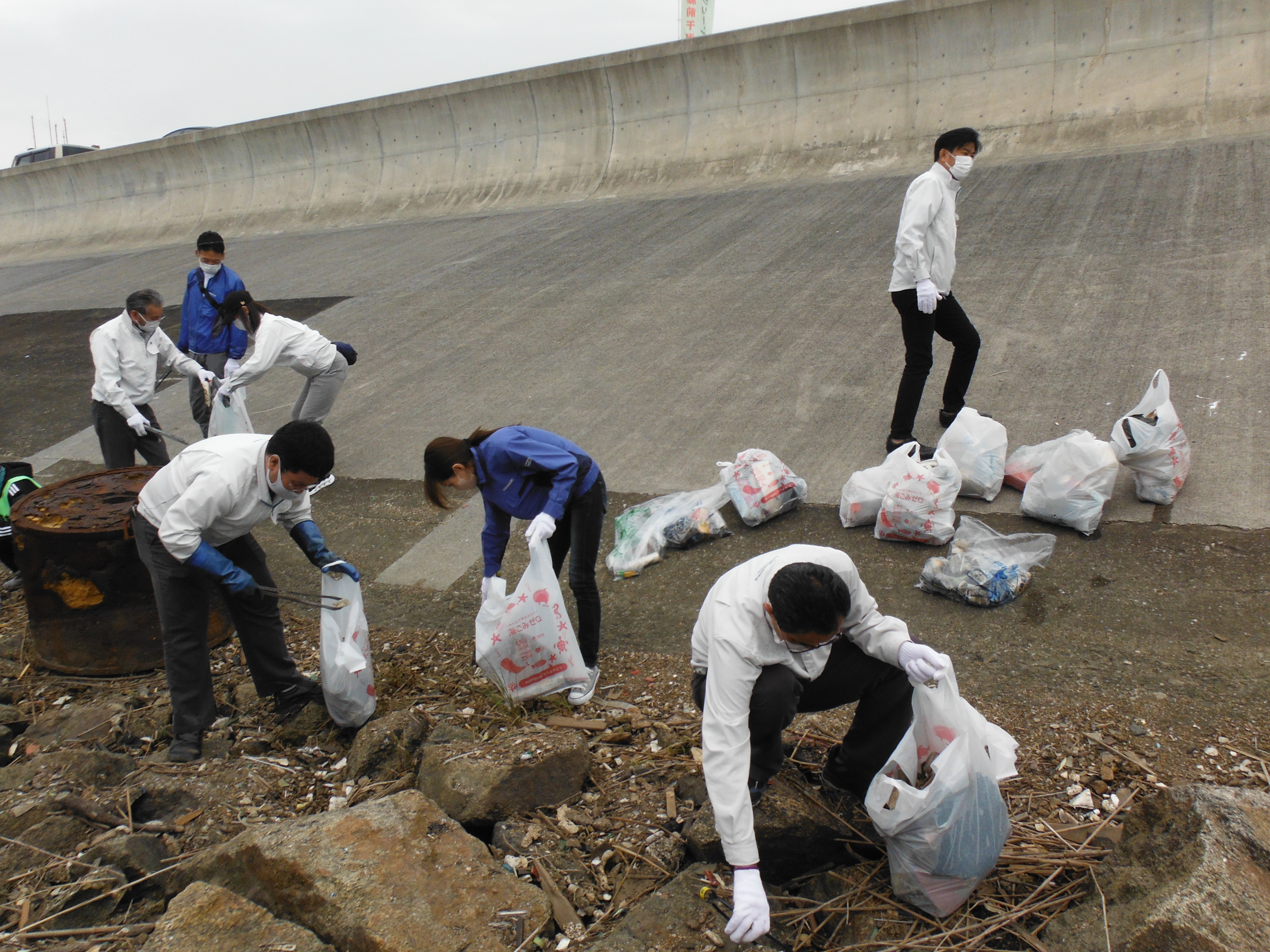 Fujimae-Higata Clean-up Activities