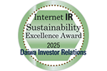 Internet IR Sustainability Excellence Award 2025 Daiwa Investor Relations