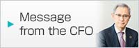 Message from the CFO